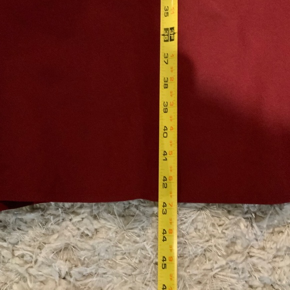 J Crew Collection Maroon Sz 10 Satin Slip Dress Adjustable Straps - Picture 4 of 15